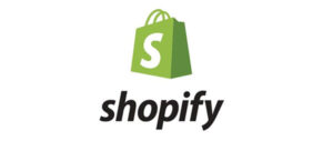 Shopify's logo.