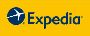 Expedia's logo.