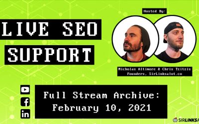 Live SEO Support 2/10/21 – Full Episode