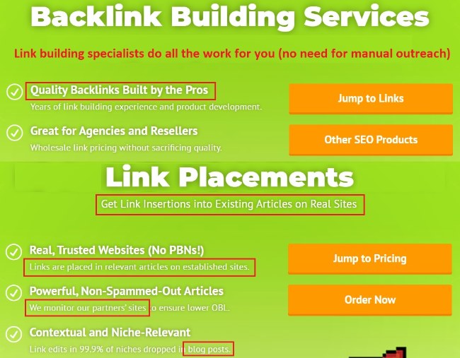 the easiest way to acquire curated links is to buy them from link building specialists