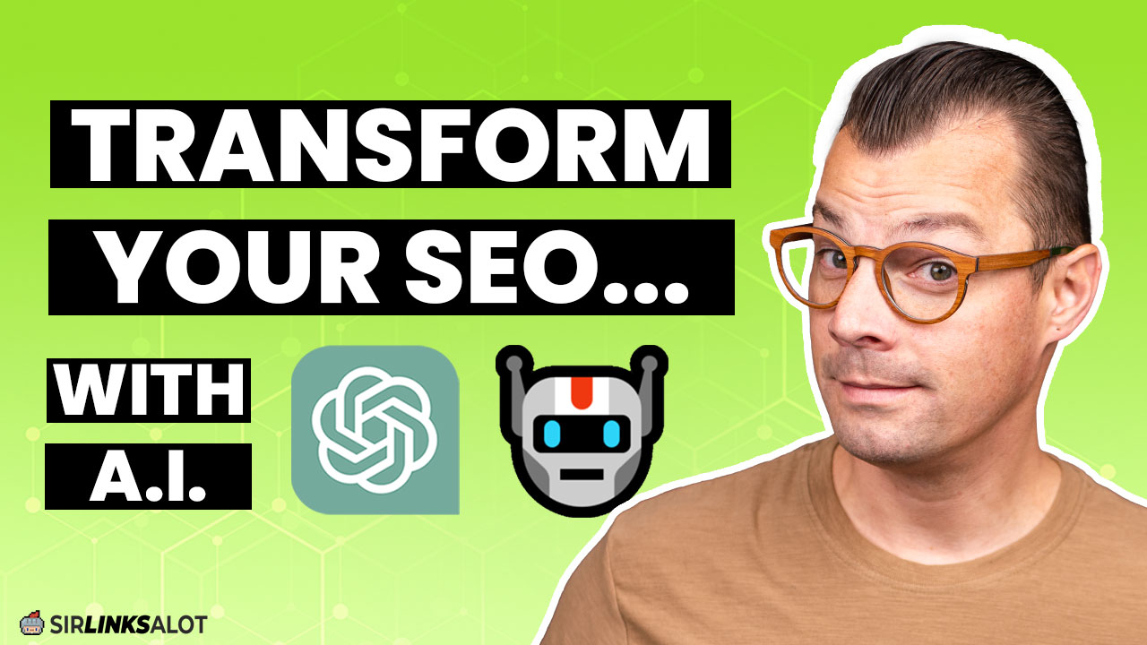 SEO podcast with Adam Chronister on using AI to improve his agency.