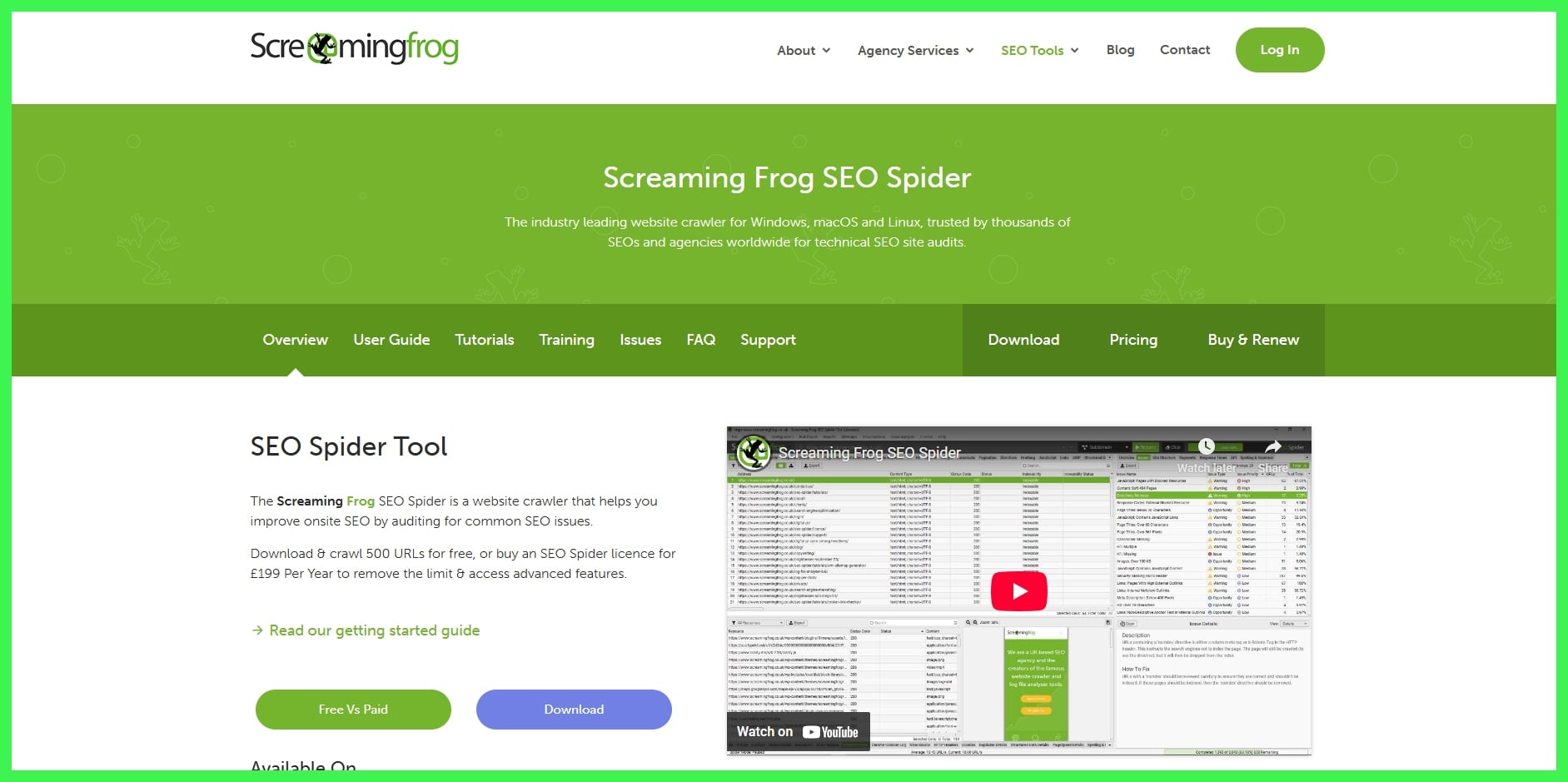 Screaming Frog