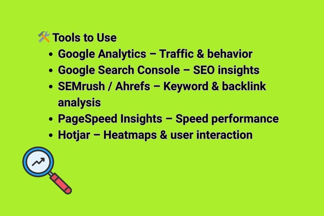 Tools and Software for Website Analysis