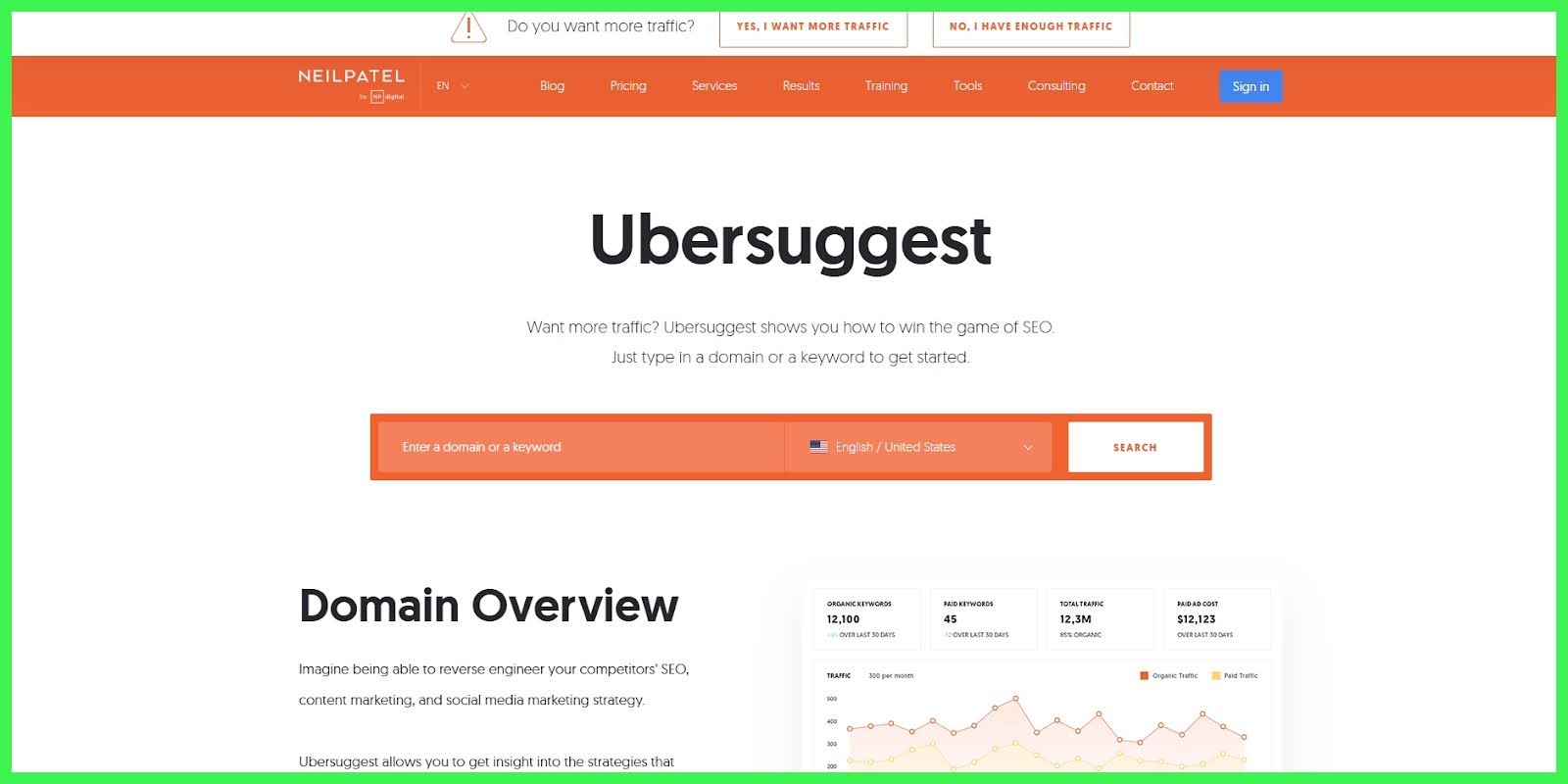 Ubersuggest