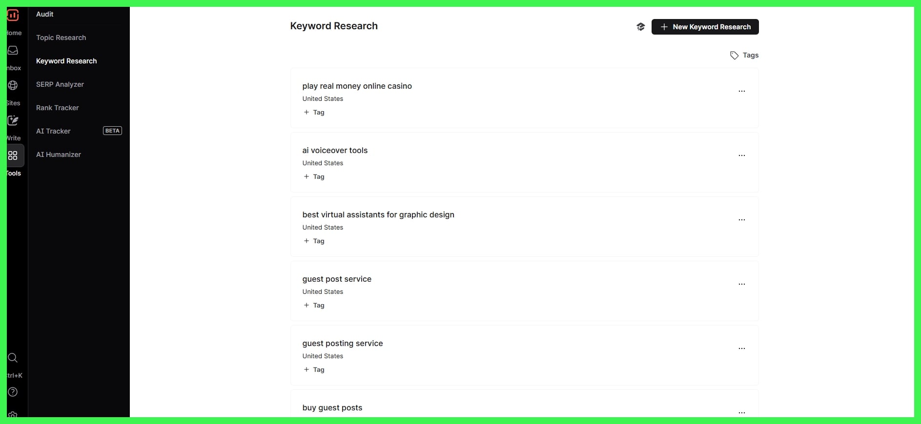 Gaining Your Competitive Edge 