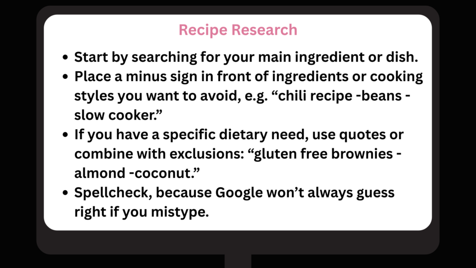 How to Exclude a Specific Word From Google Search SirLinksalot