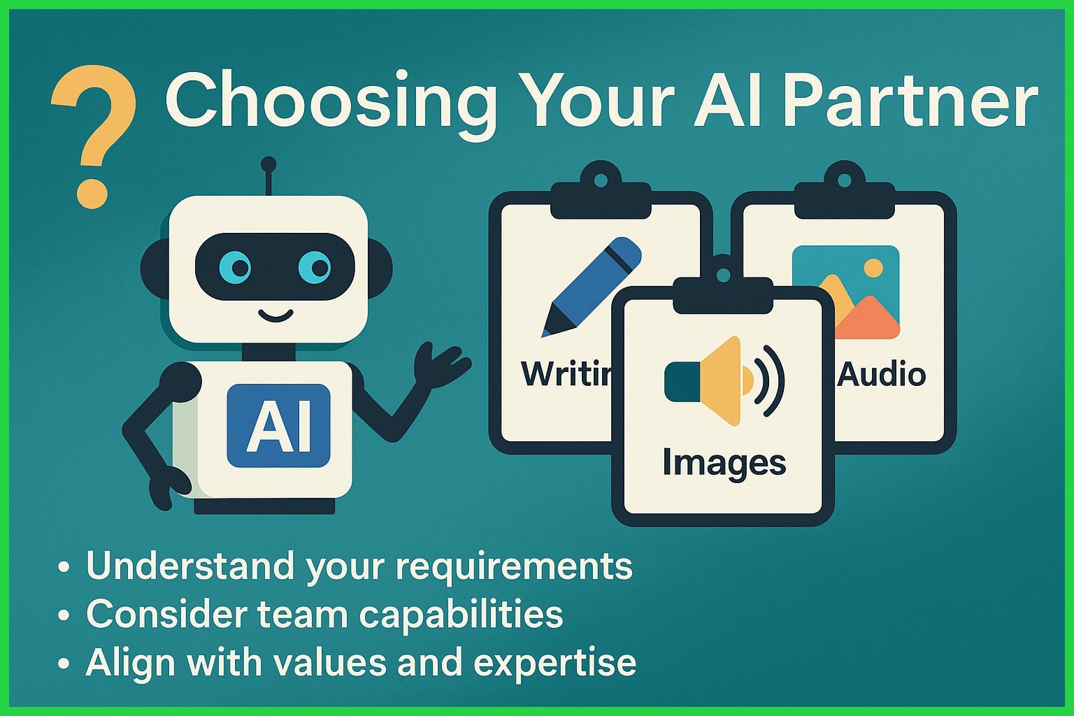 Choosing Your AI Partner
