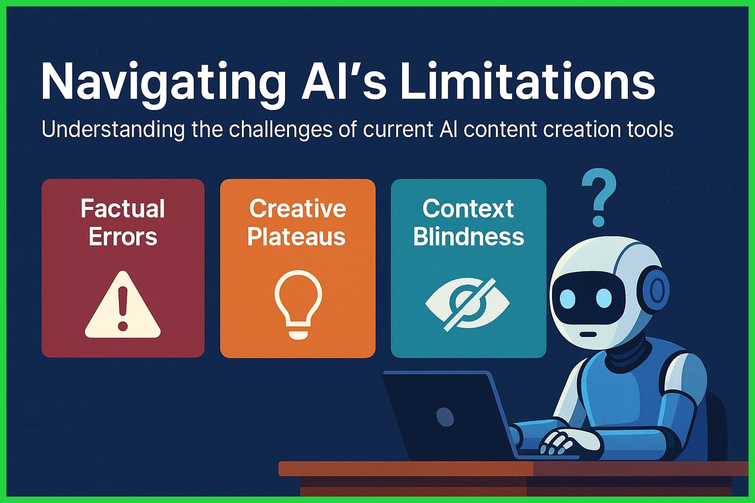 Navigating AI's Limitations