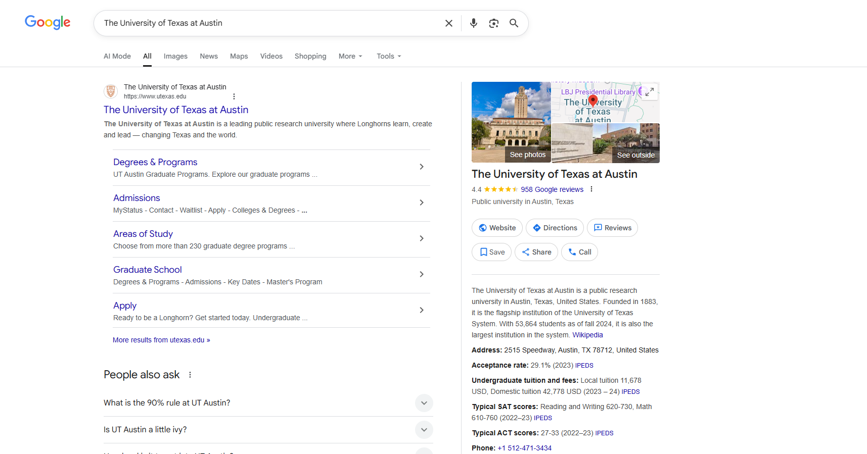 University of Texas at Austin