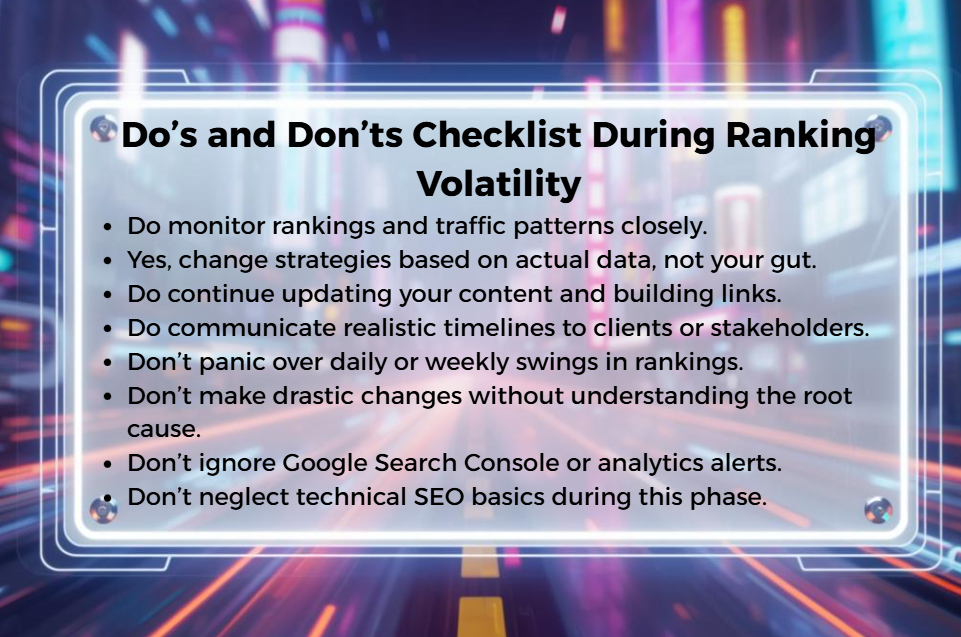 The Ranking Volatility Phase