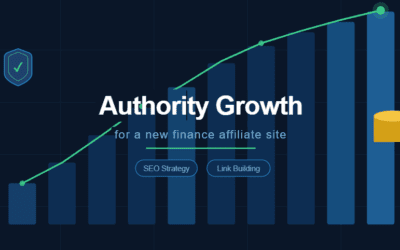 Authority Growth for a New Finance Affiliate Site