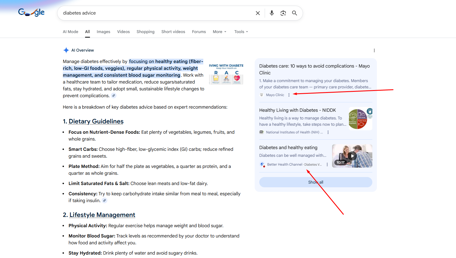 Healthcare searchers