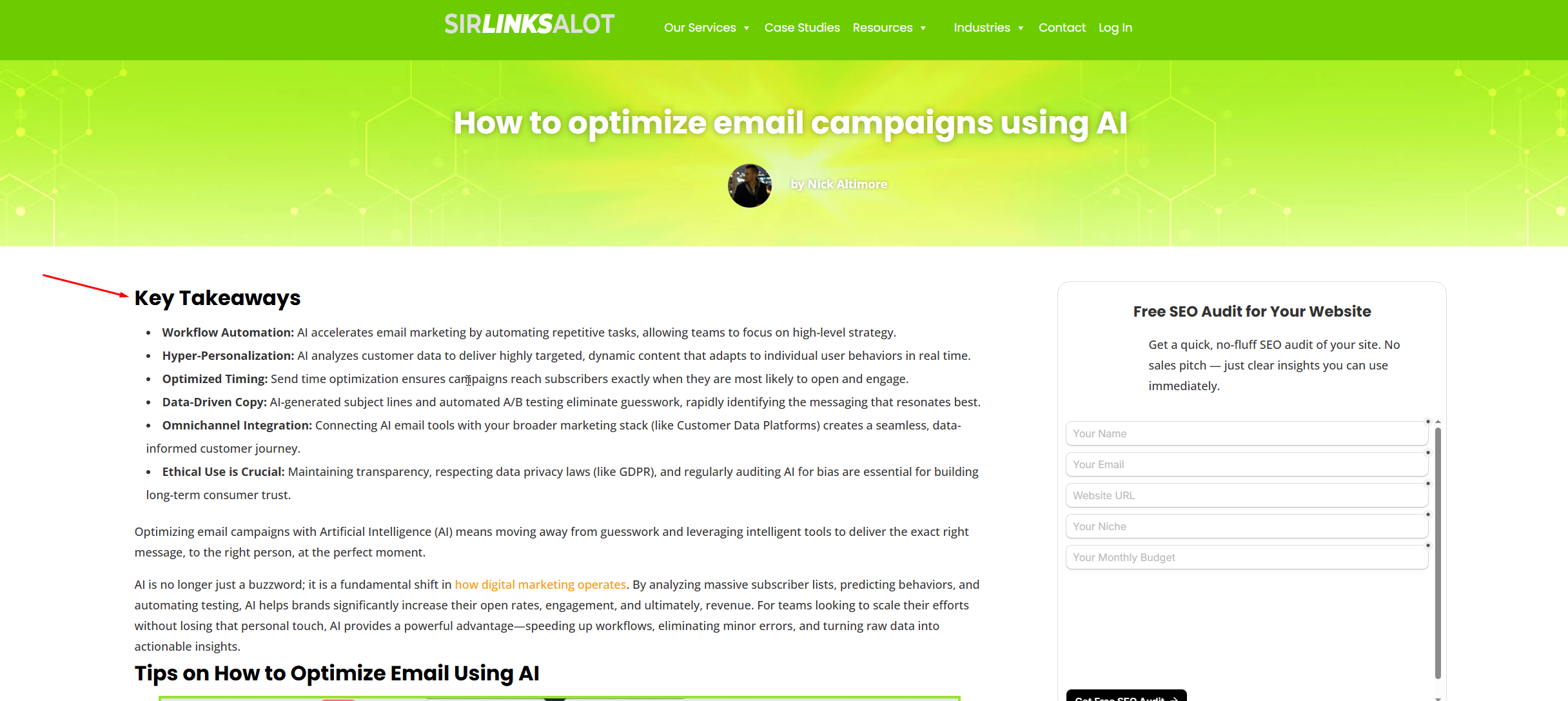 Designing for User Intent