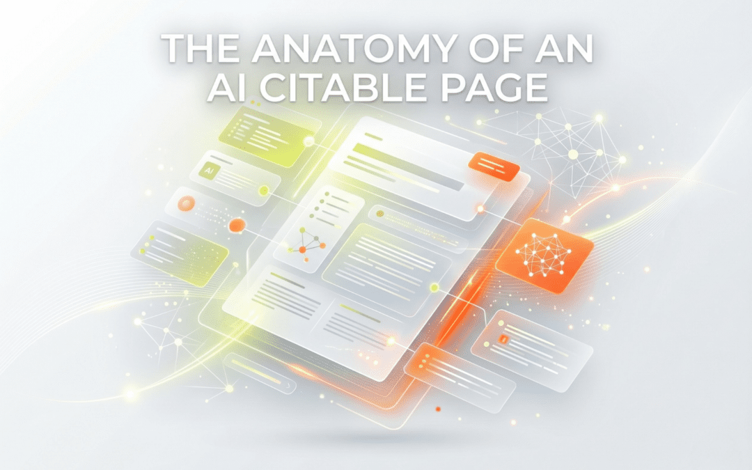 The Anatomy of an AI Citable Page 2026