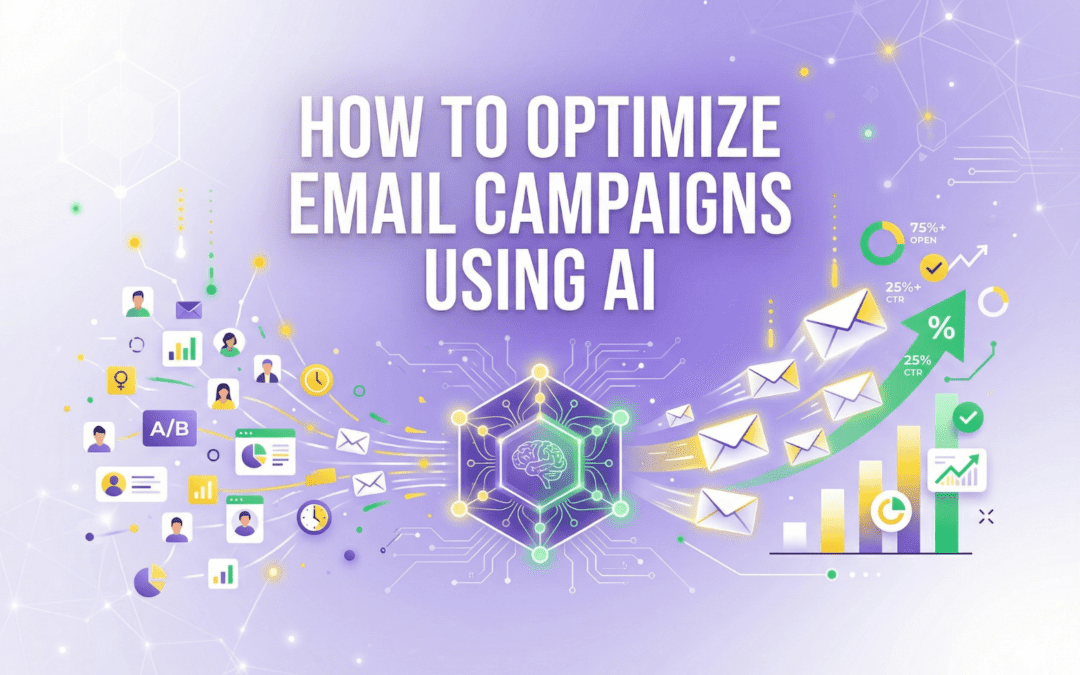 How to optimize email campaigns using AI