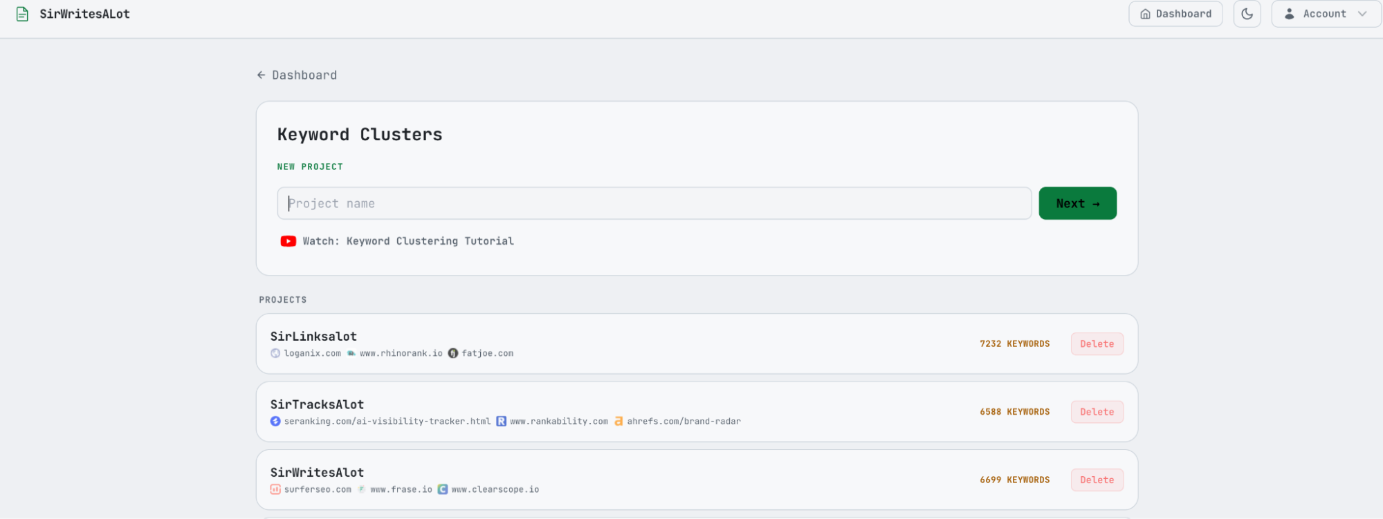 This is where SirWritesALot comes in, the AI writing tool built by the same team behind SirLinksALot.