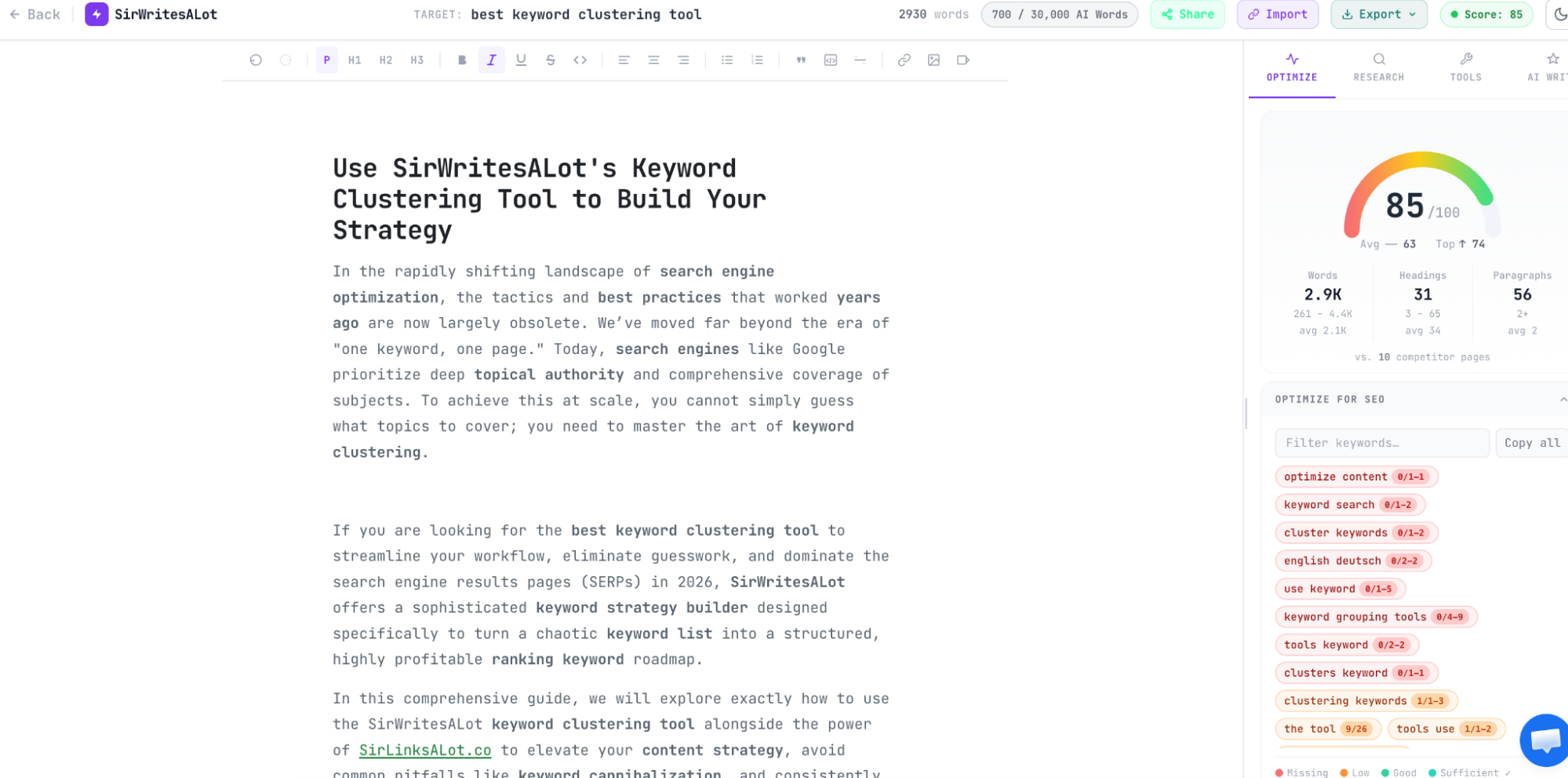 The Getaway Car: Turn Competitor Keywords Into Content, Fast
